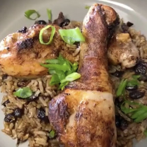 One pot chicken rice and beans
