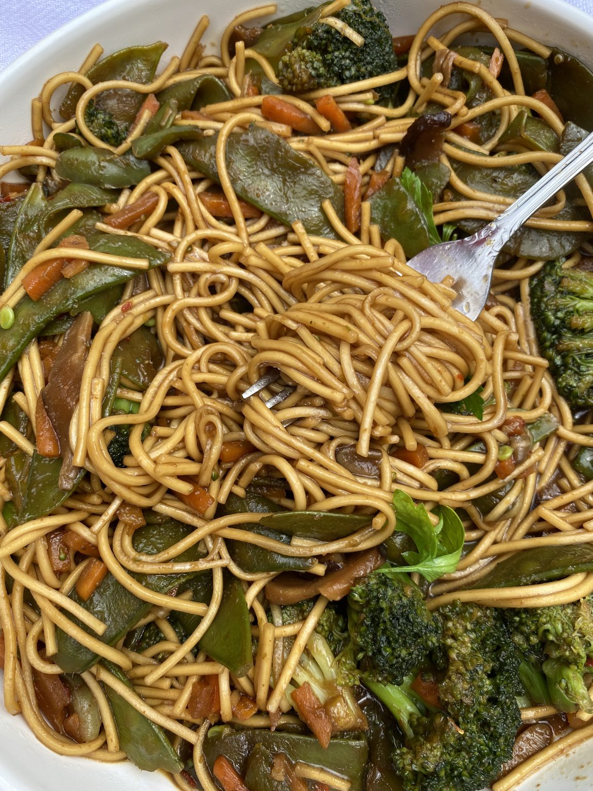 Quick OnePot Veggie Lo Mein Asili Glam