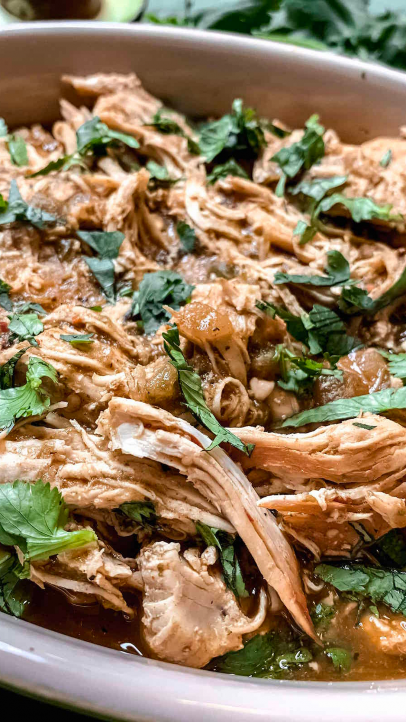 Instant Pot Salsa Verde Chicken Asili Glam