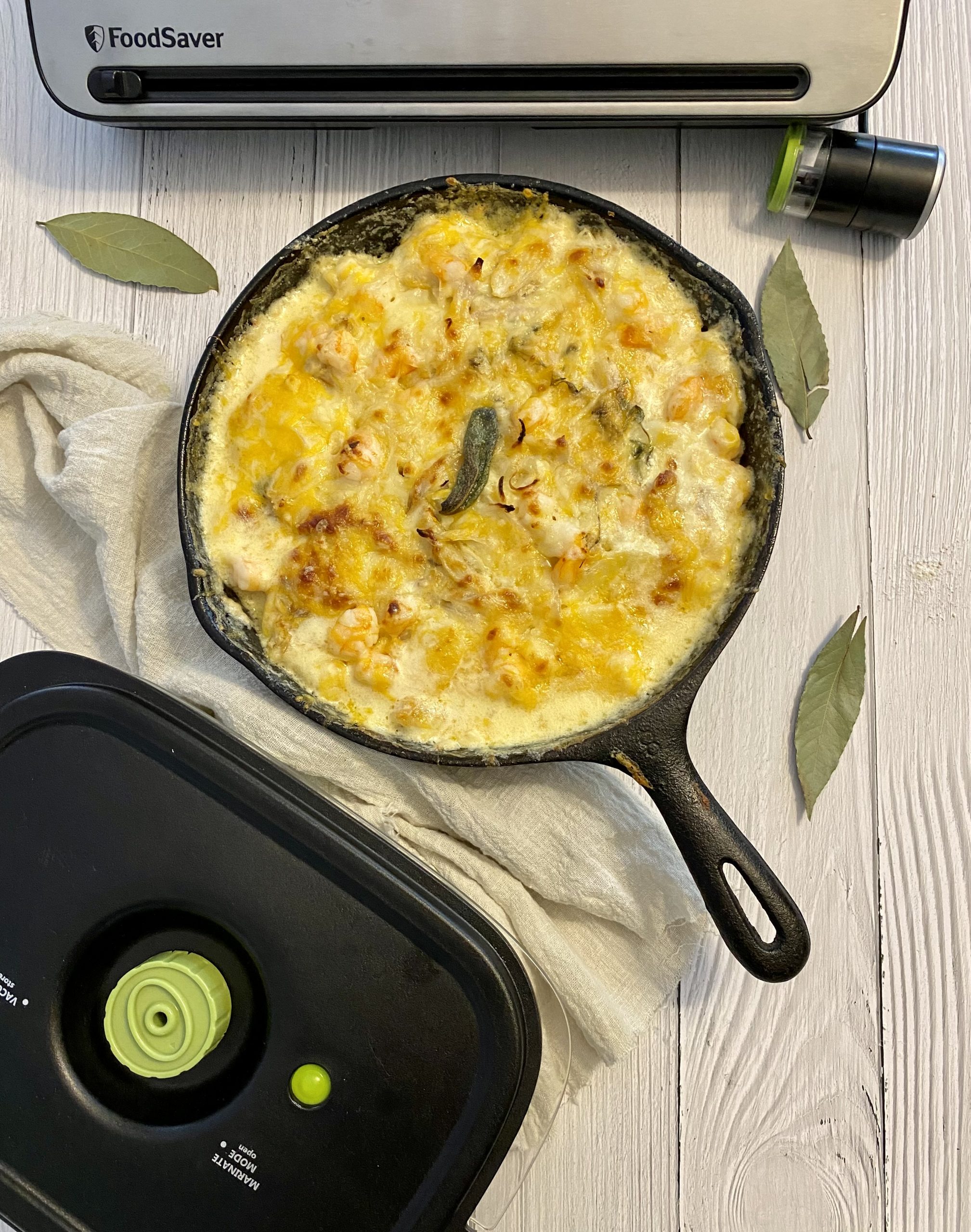 Crab and Shrimp Potato Au Gratin Asili Glam