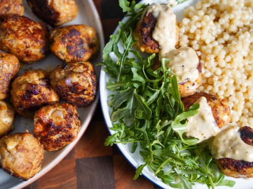 Greek Chicken Meatballs - Asili Glam